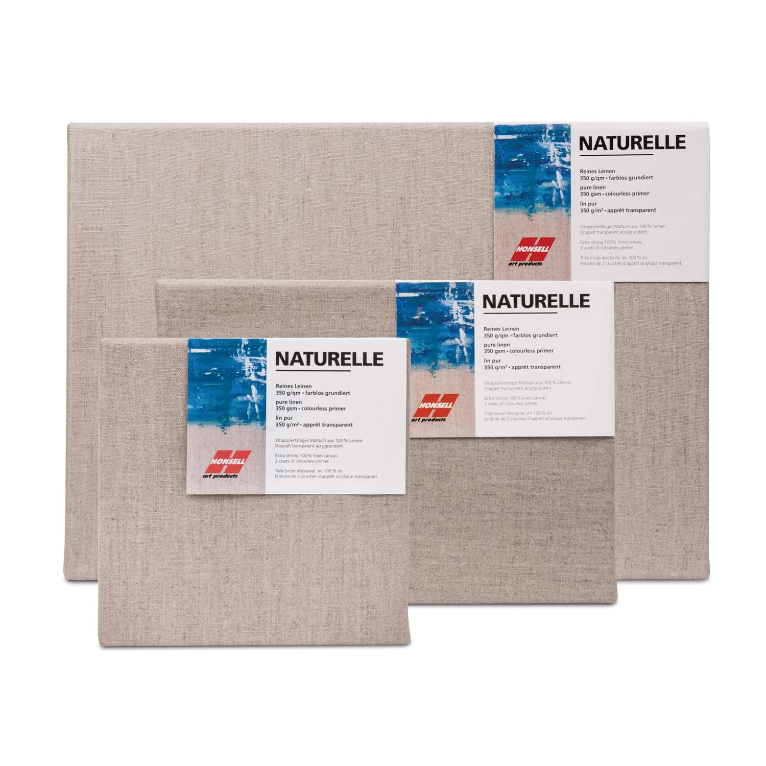 HONSELL NATURELLE canvases universally primed linen 50 000